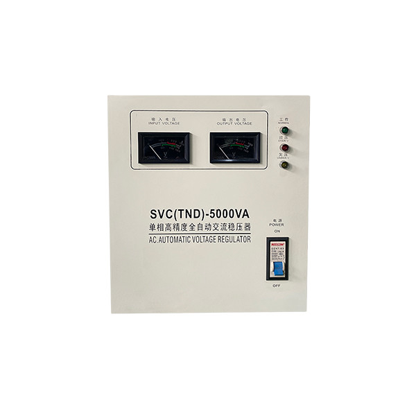 5KVA เครื่องปรับความแรงดันอัตโนมัติ 220V เครื่องปรับพลังงานแบบแลกเปลี่ยนระยะเดียว TND ((SVC) - 5000VA