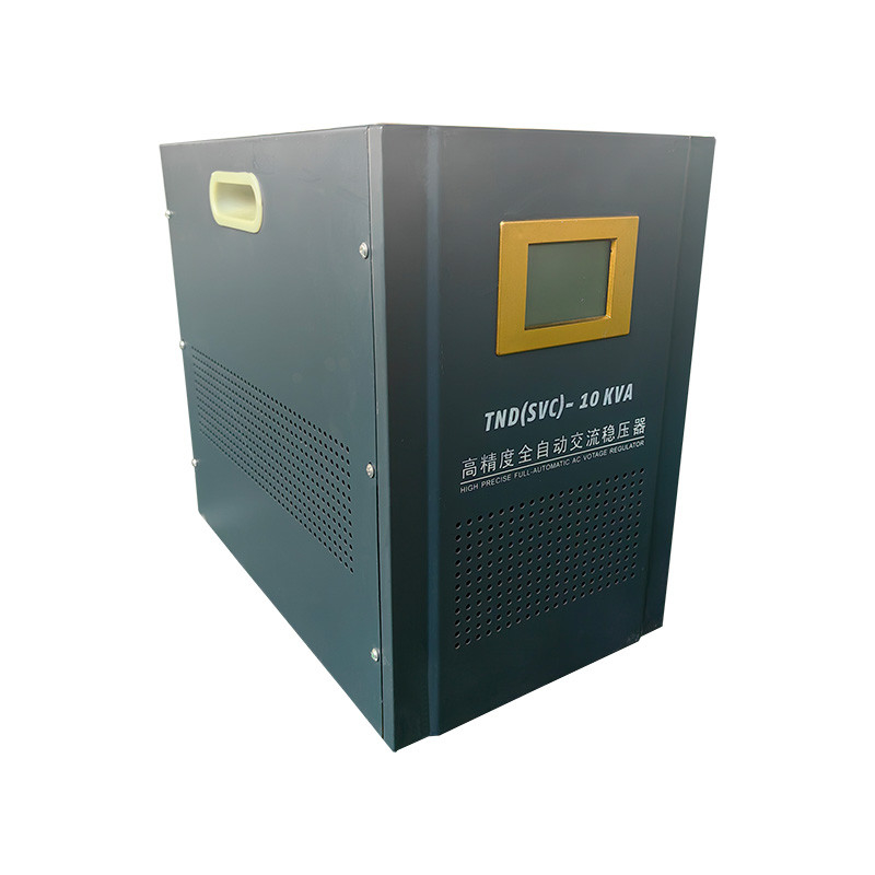 10KVA คุณภาพสูง 220V Single Phase Automatic Voltage Stabilizer ที่มีความละเอียดสูง