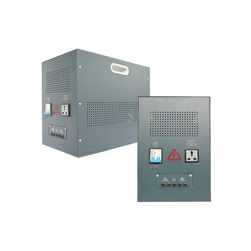 10KVA คุณภาพสูง 220V Single Phase Automatic Voltage Stabilizer ที่มีความละเอียดสูง