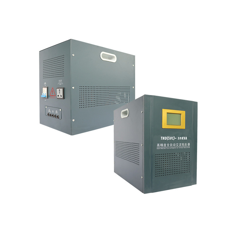 10KVA คุณภาพสูง 220V Single Phase Automatic Voltage Stabilizer ที่มีความละเอียดสูง