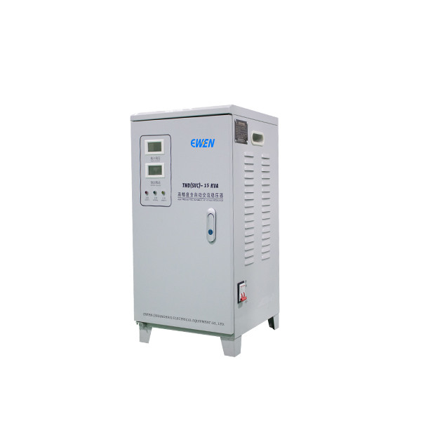 ขายจากโรงงาน 15KVA เครื่องปรับความแรงดันระยะเดียว 220V 50HZ 60HZ พร้อมเครื่องวัดดิจิตอล