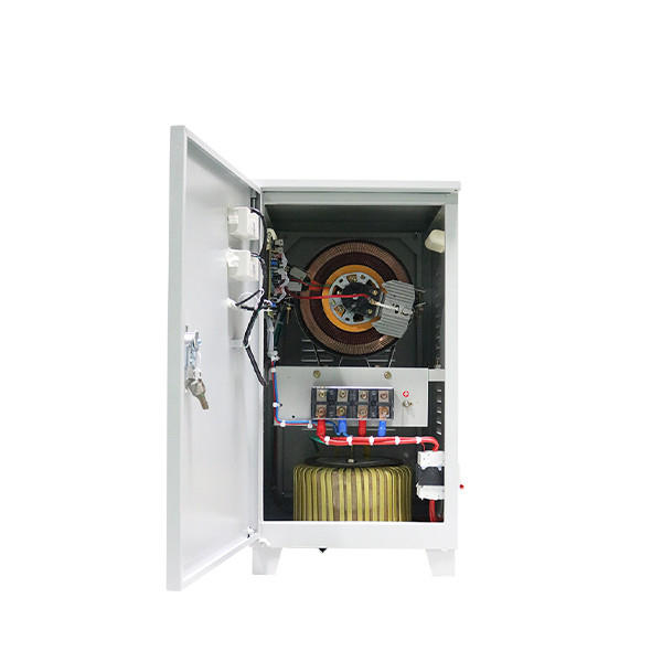 15000VA 220V เครื่องปรับความแรงดันอัตโนมัติคุณภาพดี สําหรับอุปกรณ์ไฟฟ้าระยะเดียว