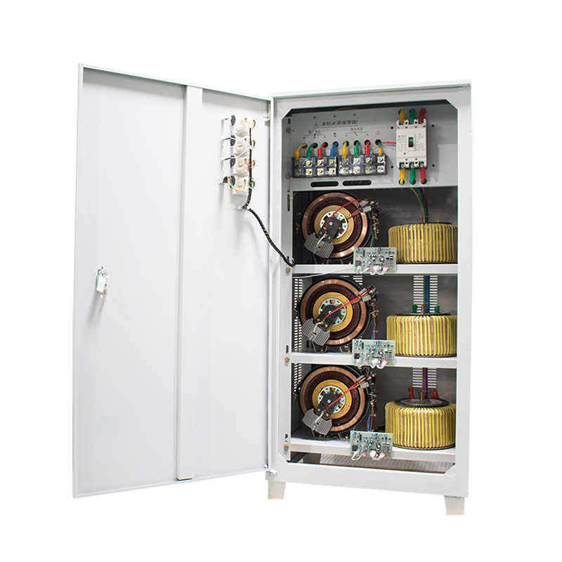 TNS ((SVC) -75KVA AC Power Stabilizer เครื่องปรับระดับความดันอัตโนมัติสามเฟส AVR 380V 230V 220V 400V 415V 440V 480V