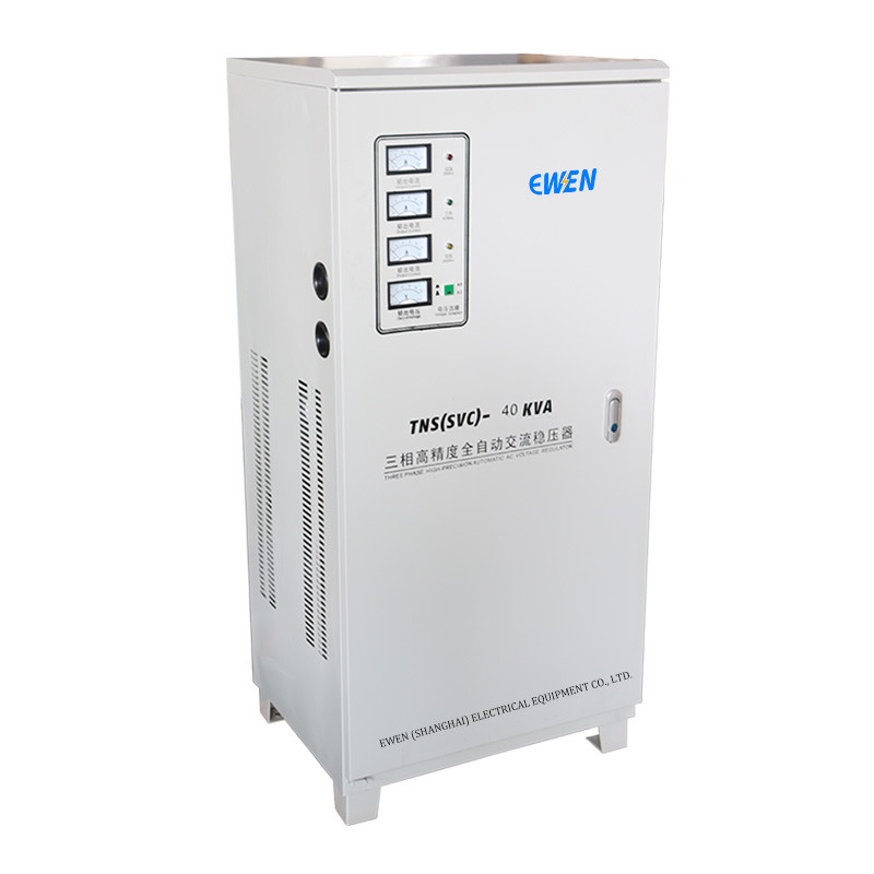 ขายจากโรงงาน เครื่องปรับความแรงดันสามเฟส 40KVA เครื่องปรับความแรงดันสามเฟส Servo AVR เครื่องปรับความแรงดัน 380V 415V 400V