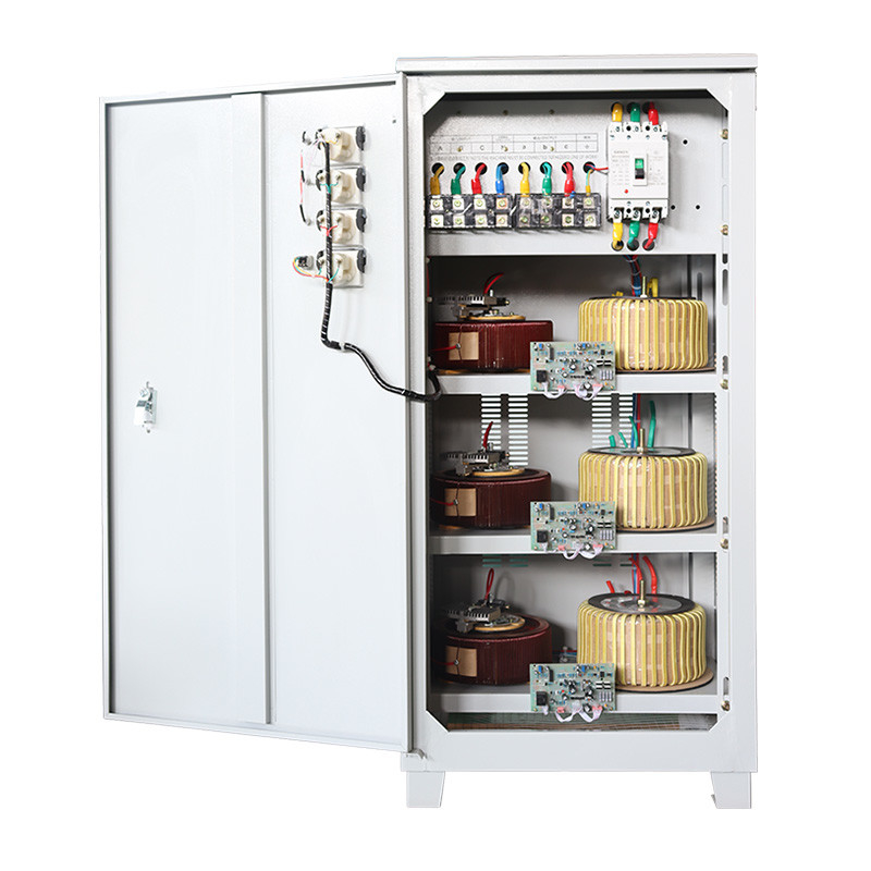 ขายจากโรงงาน เครื่องปรับความแรงดันสามเฟส 40KVA เครื่องปรับความแรงดันสามเฟส Servo AVR เครื่องปรับความแรงดัน 380V 415V 400V
