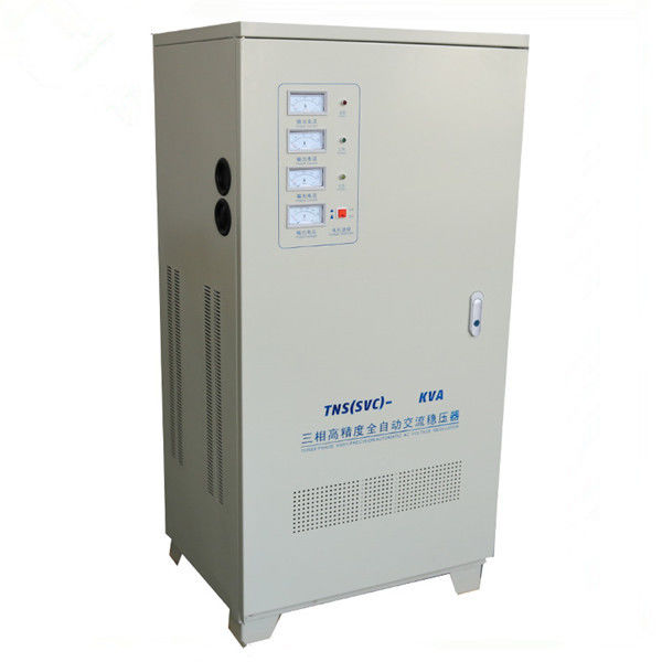 อุปกรณ์ควบคุมแรงดันไฟฟ้าอัตโนมัติอุตสาหกรรม 50 KVA สามเฟส 380V 50Hz