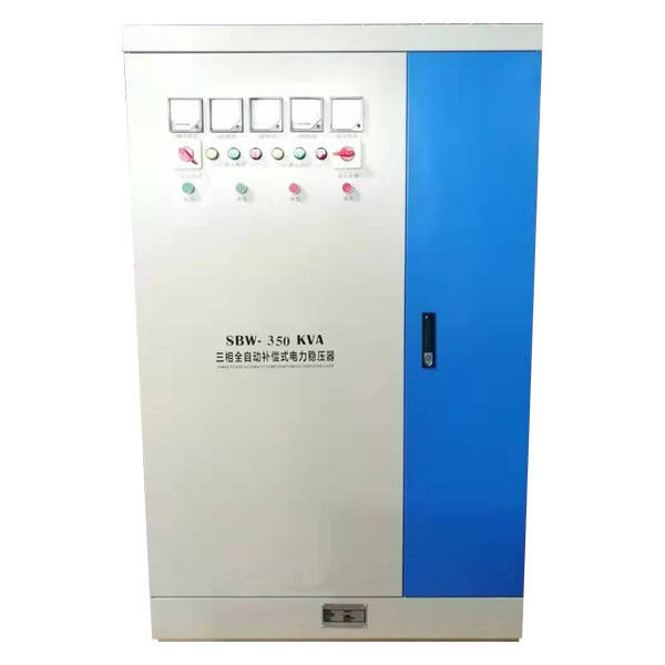 350KVA 380V AVR ควบคุมแรงดันไฟฟ้ากระแสสลับสามเฟสควบคุมอัตโนมัติ 50Hz