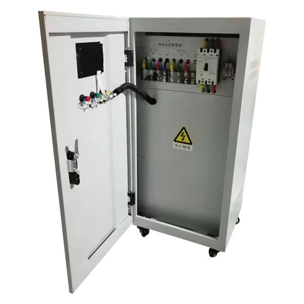 ควบคุมแรงดันไฟฟ้ากระแสสลับ 3 เฟสควบคุมอัตโนมัติ 50Hz 45KVA พิกัดความจุสูงสุด
