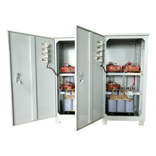 AVR 10KVA เครื่องควบคุมแรงดันไฟฟ้าสามเฟส 50Hz พร้อมจอแสดงผลตัวชี้