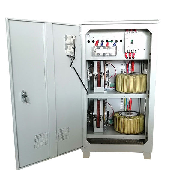 TND-60KVA เฟสเดียวตัวควบคุมแรงดันไฟฟ้าอัตโนมัติเต็มรูปแบบความแม่นยำสูง