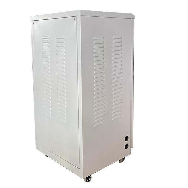 TNS-20KVA สามเฟส AC 50-60Hz เซอร์โวมอเตอร์ประเภทตัวควบคุมแรงดันไฟฟ้าความแม่นยำสูงอัตโนมัติเต็มรูปแบบ