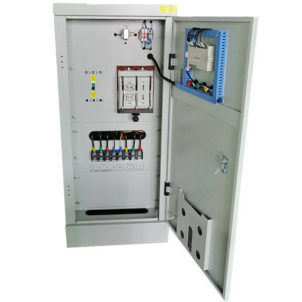 SBW-50KVA สามเฟส AC เซอร์โวมอเตอร์ประเภทตัวควบคุมแรงดันไฟฟ้าชดเชยอัตโนมัติเต็มรูปแบบ