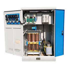 ระบบปรับแรงดันไฟฟ้าอุตสาหกรรมพลังงานสูง 200KVA 380VAC ตัวควบคุมแรงดันไฟฟ้าอัตโนมัติ